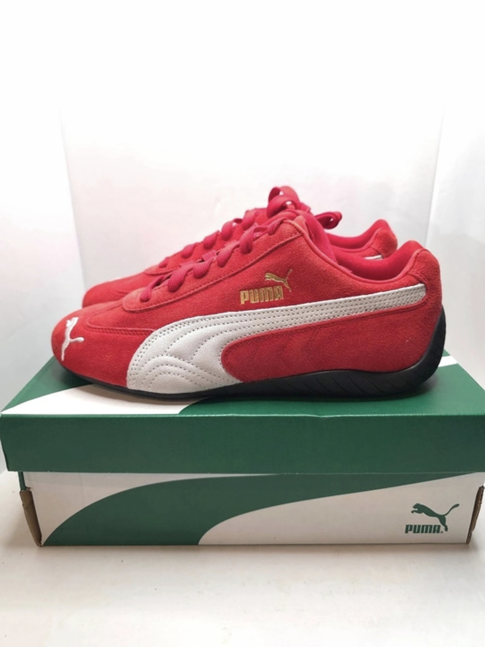 Puma Speedcats OG Red & White US 7.5M/9W